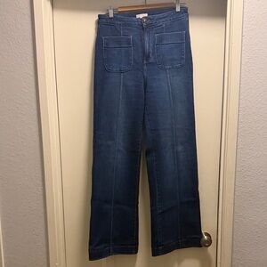 LC Lauren Conrad Dark Blue Flare Jeans
